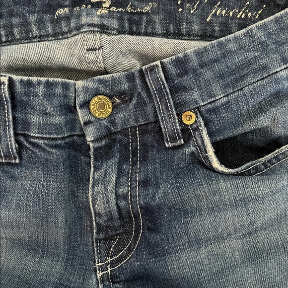 7 For All Mankind Bootcut Jeans sz 25 - Picture 5 of 5